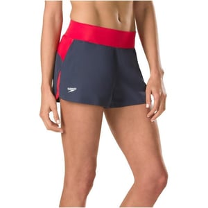 Speedo Womens Shorts Team Warm UpSpeedo Red