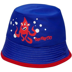 Speedo Kids Begin to Swim UV Bucket Hat UPF 50Orange Crush