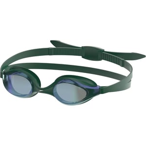 Speedo Kids Swim Goggles Junior Hyper Flyer Ages 614Tlat Dark Green SteelIrismirror