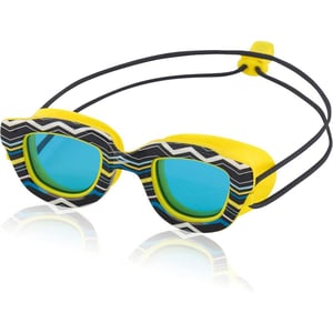 Speedo Kids Swim Goggles Sunny G Ages 38Blazing YellowCobalt