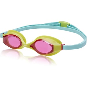 Speedo Kids Swim Goggles Super Flyer Ages 38Lime PunchPunch