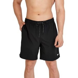 imageSpeedo Mens Swim Trunk Mid Length Redondo Solid2022 Anthracite