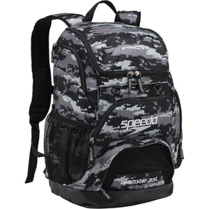 imageSpeedo Unisex Large Teamster 20 Backpack 35Liter  Speedo BlackDigi Camo Grey