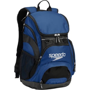 imageSpeedo Unisex Large Teamster 20 Backpack 35Liter  Speedo BlackRoyal Blue