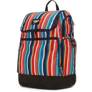 imageSpeedo Unisex Large Teamster 20 Backpack 35Liter  Speedo BlackStripe Multi 20