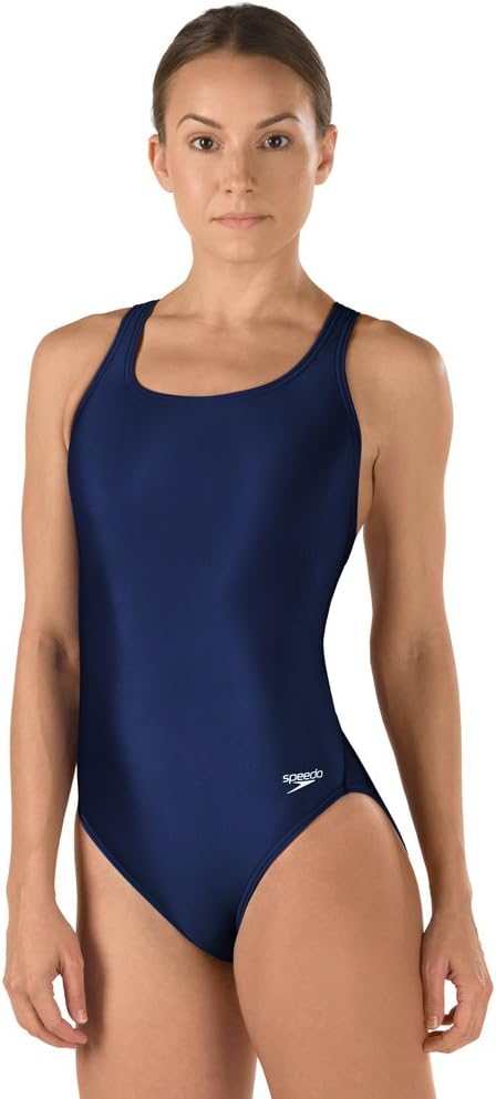 Speedo Girls Swimsuit One Piece Prolt Super Pro Solid YouthSpeedo Navy