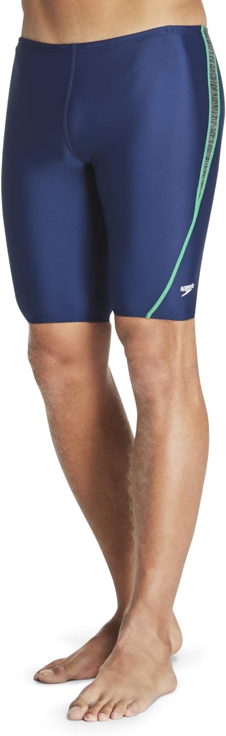 Speedo Mens Swimsuit Jammer ProLT Relaunch SpliceBlueGreen