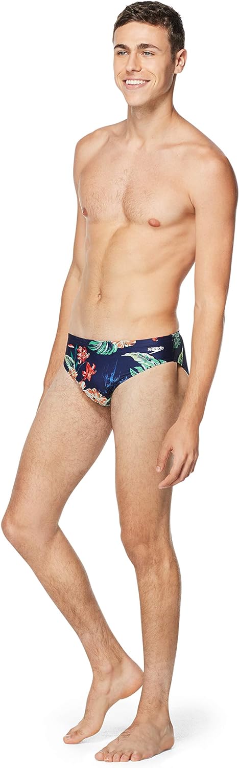 Speedo Mens Standard Swimsuit Brief Endurance The One Island Vision 34Speedo Mens Standard Swimsuit Brief Endurance The One Island Vision 34