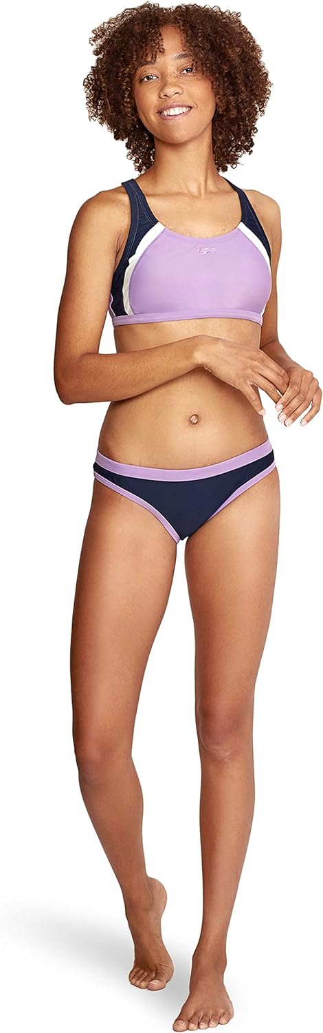 Speedo Womens Swimsuit Bottom Bikini Creora Highclo HipsterBinding Peacoat