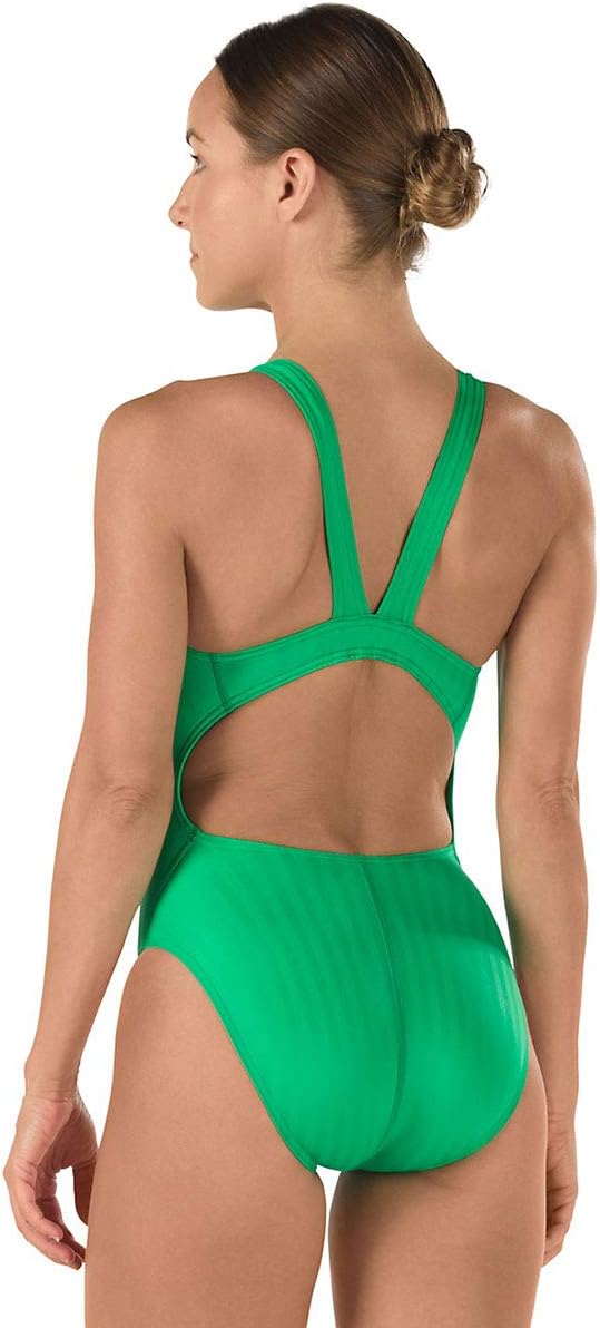 Speedo Female Swimsuit  Race Blend Aquablade Record breakerTrue Green