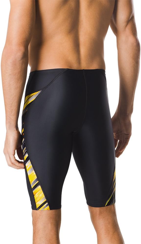 Speedo Mens Swimsuit Jammer Powerflex Eco Reigning LightSpeedo Yellow