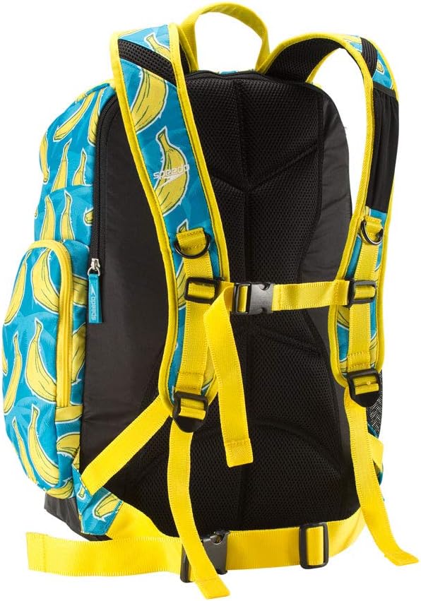 Speedo UnisexAdult Large Teamster Backpack 35LiterBlueYellow