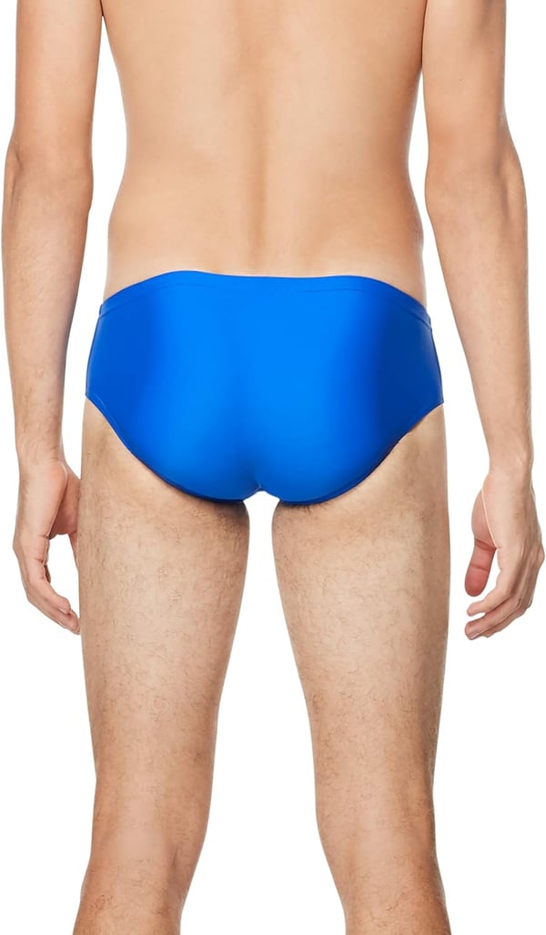 Speedo Mens Swimsuit Brief Powerflex Eco Solid AdultNew Sapphire