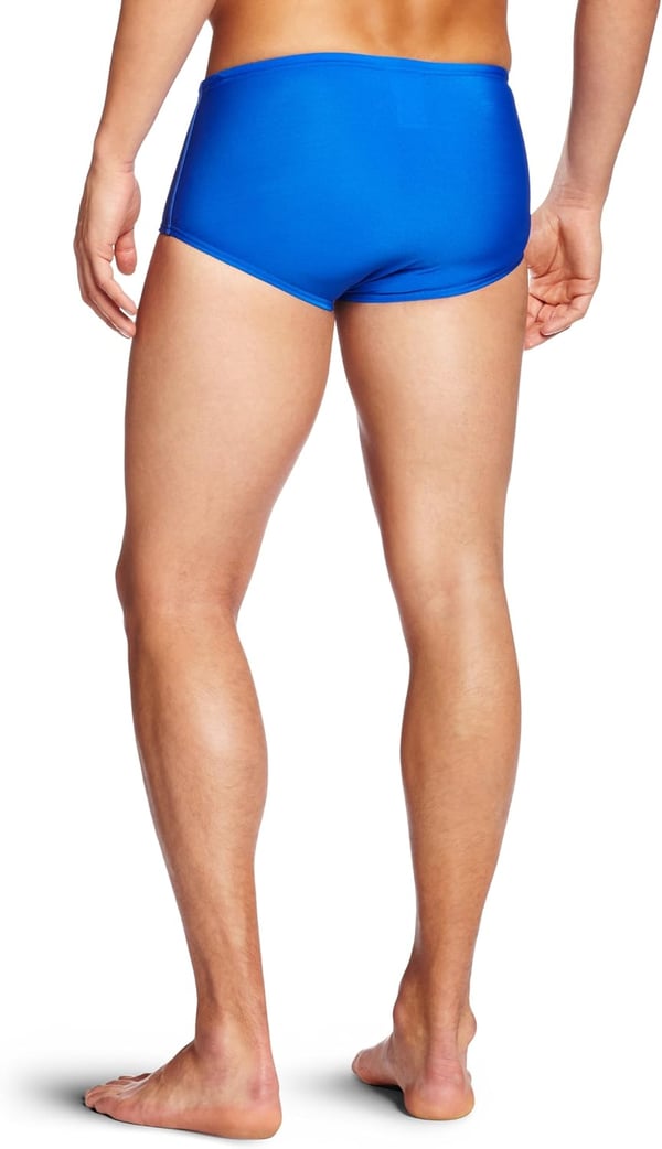 imageSpeedo Mens Xtra Life Lycra Cyber Swirl Brief SwimsuitSapphire