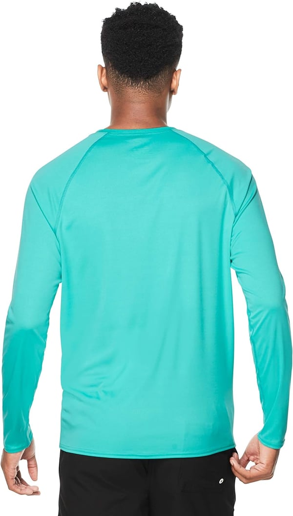 Speedo Mens Uv Swim Shirt Easy Long Sleeve Regular FitCeramic