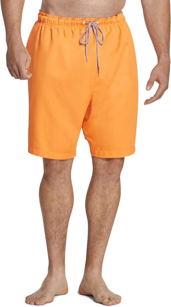 Speedo Mens Swim Trunk Big and Tall RedondoSpeedo Orange