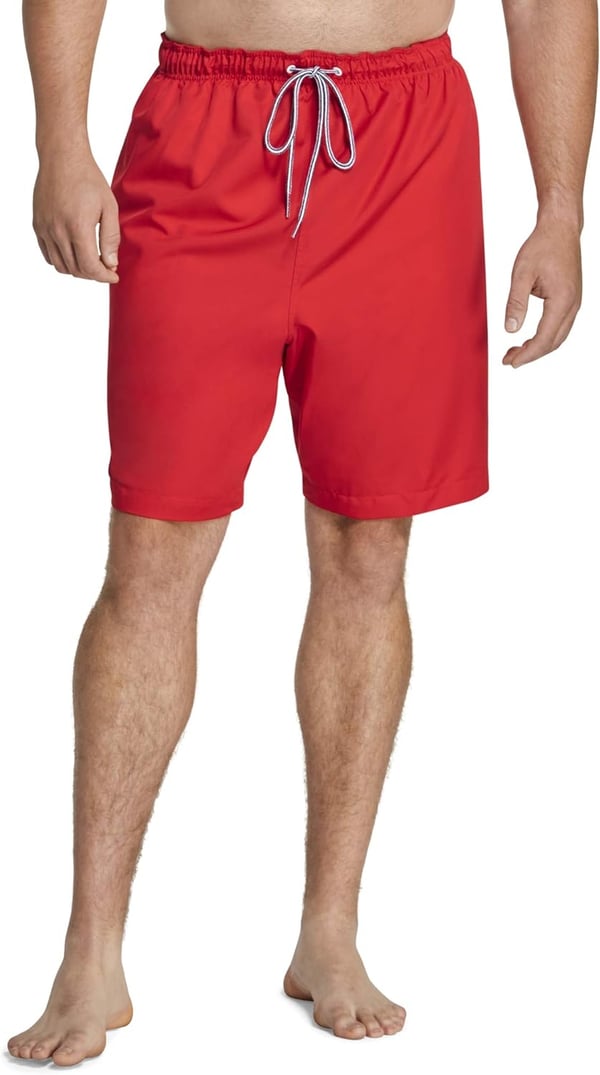 Speedo Mens Swim Trunk Big and Tall RedondoSpeedo Red