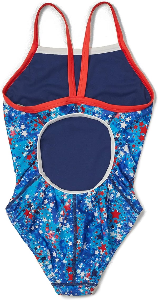 Speedo Girls Swimsuit One Piece Thin StrapsBlueprint