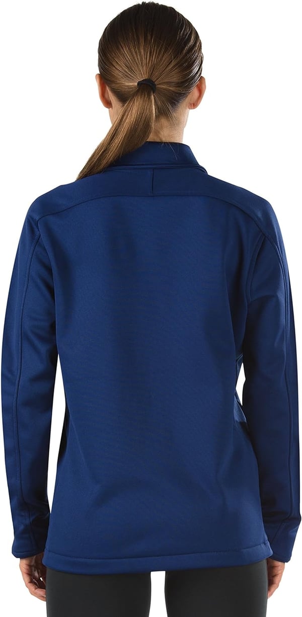 Speedo Womens Jacket Full Zip Collard Streamline Team Warm UpNavy