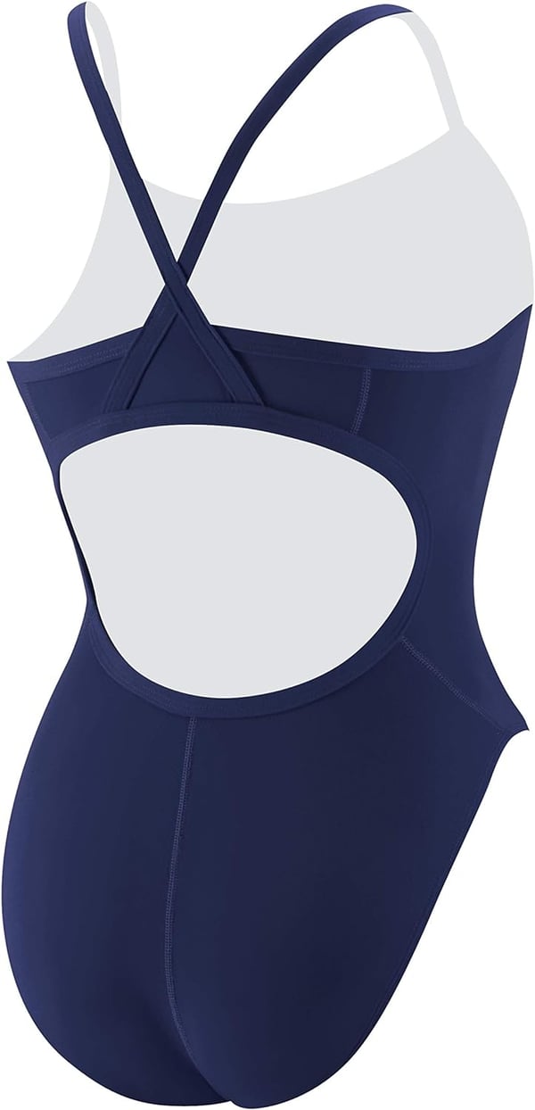 Speedo Womens Guard Swimsuit One PieceFly Back Us Navy