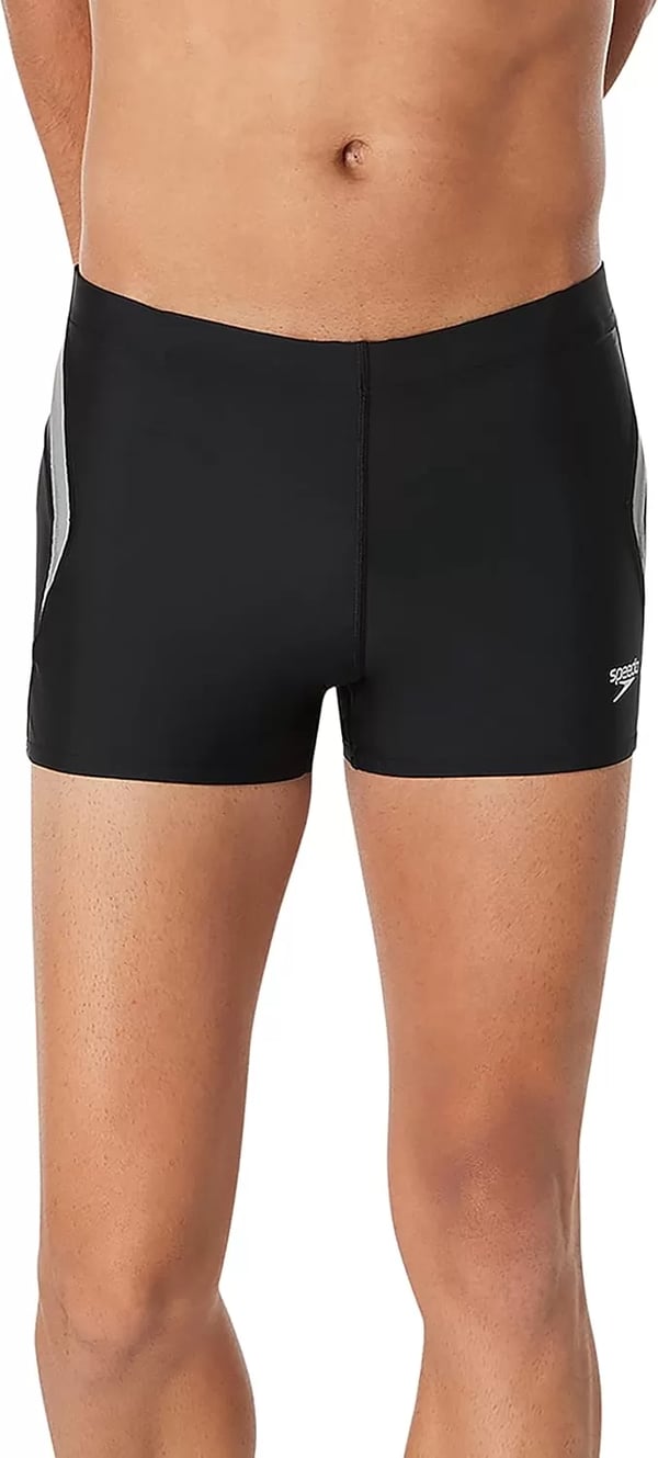 imageSpeedo Mens Swimsuit Square Leg Eco Flex BeachstarAnthracite