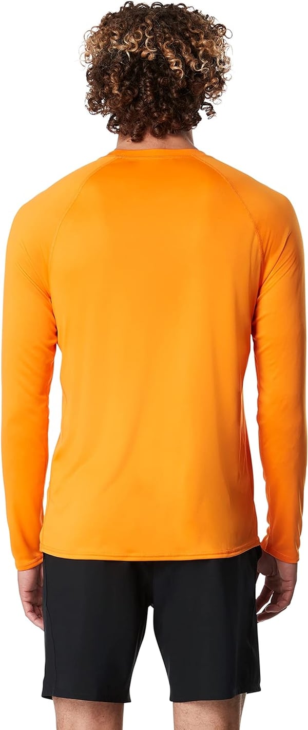 Speedo Mens Uv Swim Shirt Easy Long Sleeve Regular FitOriole