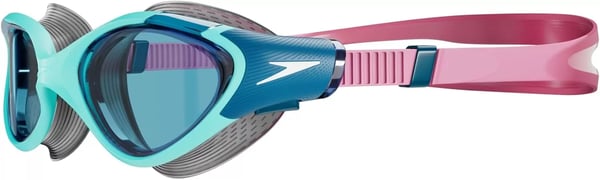 imageSpeedo Womens Swim Goggle Biofuse 20Marine BluePeacockFunny PinkHot MauveAqua Blue