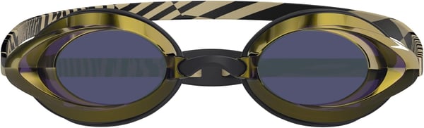 Speedo UnisexAdult Swim Goggles Mirrored Vanquisher 20Hero Speedo BlackBronzeGold Mirror