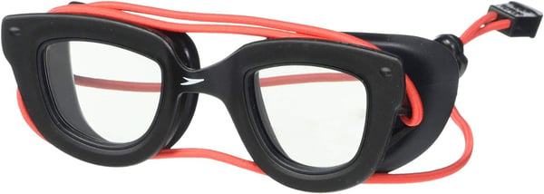 Speedo UnisexChild Swim Goggles Sunny G Ages 38BlackSteel