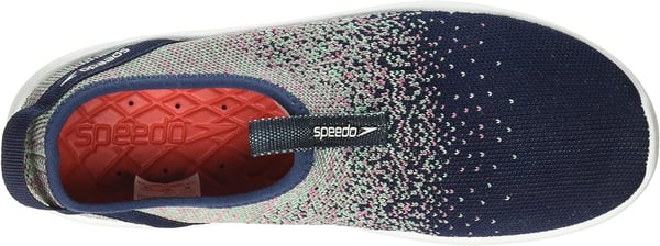 Speedo Womens Water Shoe Surfknit ProNavyAquaPink