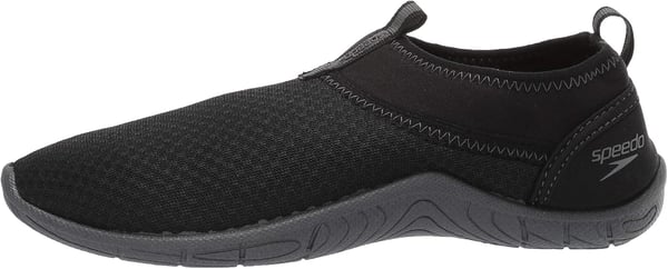 Speedo girls Unisexkid Water Shoe Tidal Cruiser ToddlerBlackDark Gull Grey