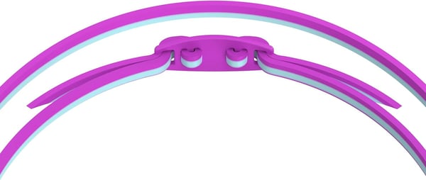 Speedo UnisexChild Swim Goggles Vanquisher 20 JuniorMirrored Marine BlueDive PurplePink GlowSilver