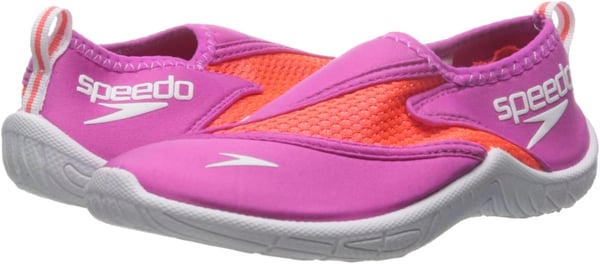 Speedo Kids Surfwalker Pro 20 Water Shoes Little KidBig KidPinkWhite