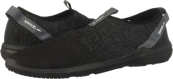 Speedo Mens Water Shoe Surfknit ProBlackWhiteRed