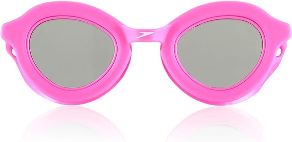 Speedo UnisexChild Swim Goggles Sunny G Ages 38Hot PinkSmoke