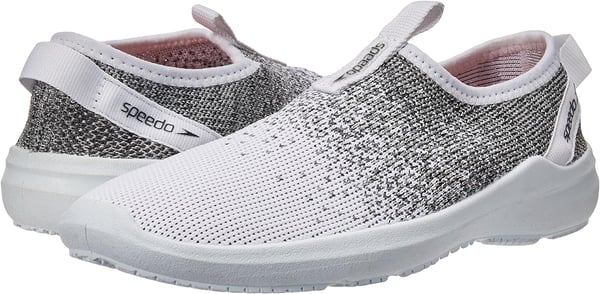 Speedo Womens Water Shoe Surfknit ProWhiteGreyBlack