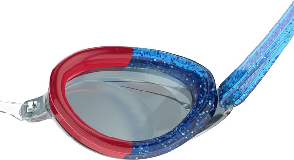 Speedo UnisexAdult Swim Goggles Mirrored Vanquisher 20Speedo Blue Ltd