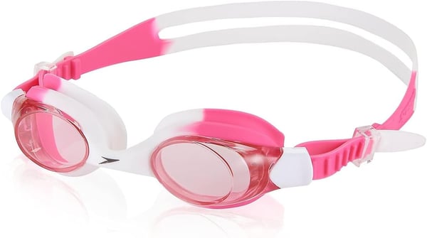 Speedo UnisexChild Swim Goggles Skoogle Ages 38PinkVer