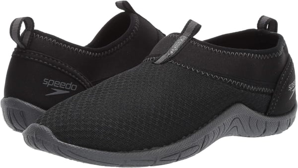 Speedo Kids Tidal Cruiser WatershoeBlackDark Gull Grey