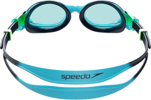 Speedo Unisex Kids Swim Goggles Biofuse 20 JuniorSwim Goggles Biofuse 20 JuniorHypersonic BlueTrue NavyLumo Green