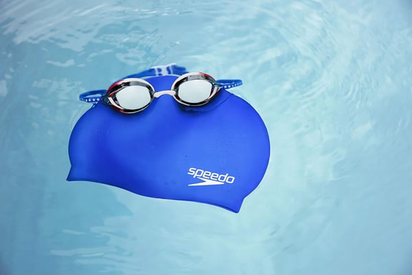 Speedo Swim Cap SiliconeBlue Sky