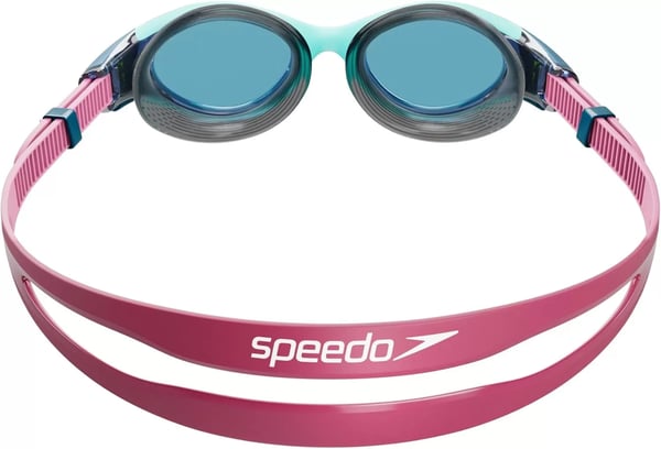 imageSpeedo Womens Swim Goggle Biofuse 20Marine BluePeacockFunny PinkHot MauveAqua Blue