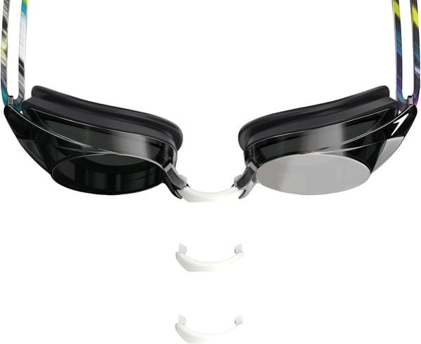 Speedo UnisexAdult Swim Goggles Mirrored Vanquisher 20Paris Speedo BlackSmokeSilver Mirror