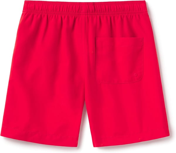 Speedo Boys Swim Trunk Mid Length Redondo Solid2023 High Risk Red