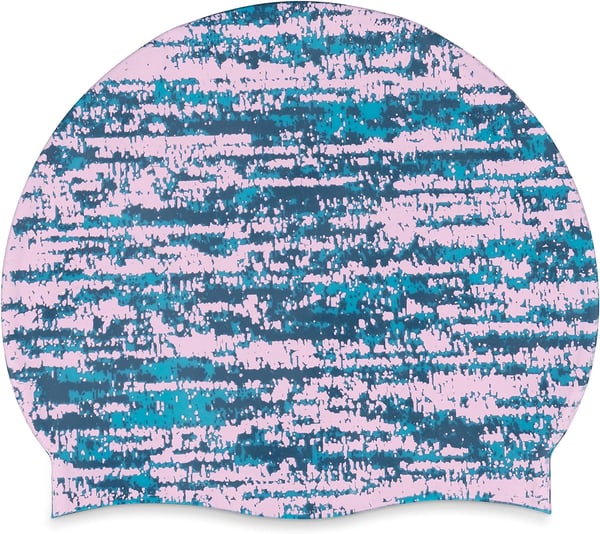 Speedo Swim Cap SiliconeElastomericRemix Enamel Blue