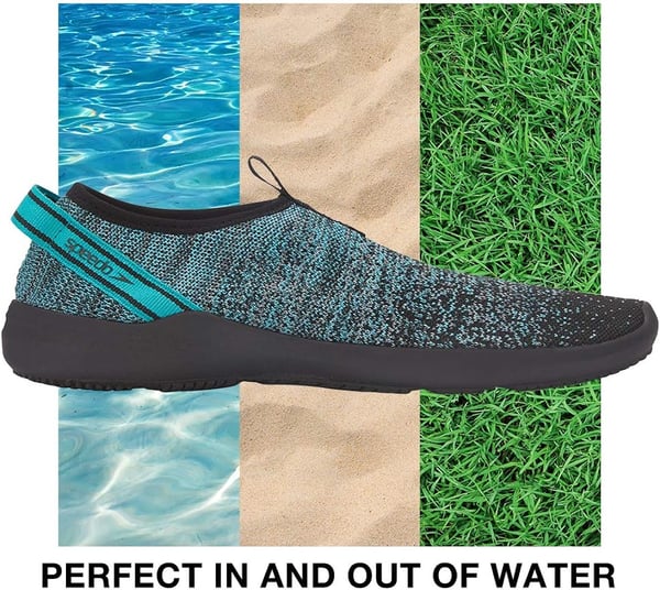 Speedo Mens Water Shoe Surfknit ProCeramicBlack