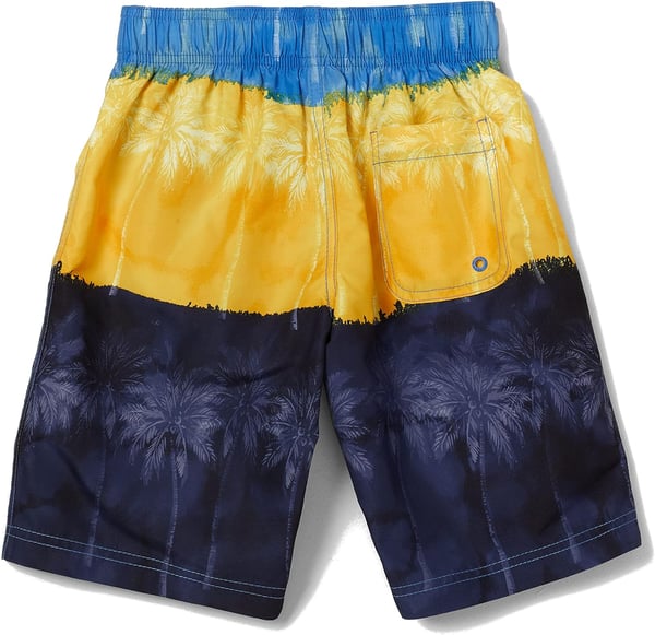 Speedo Boys Swim Trunk Knee Length Boardshort EBoard PrintedBillion Beach Peacoat