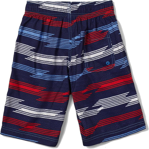 Speedo Boys Swim Trunk Knee Length Boardshort EBoard PrintedSea Ridge High Risk Red