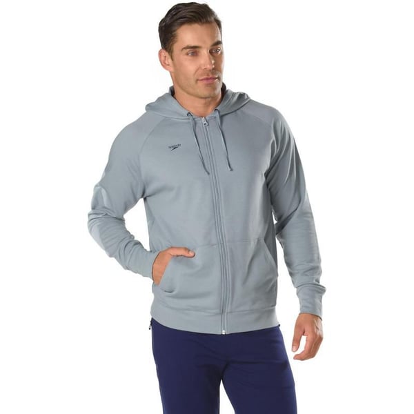 Speedo UnisexAdult Jacket Sweatshirt Full Zip Hoodie Team Warm UpMonument