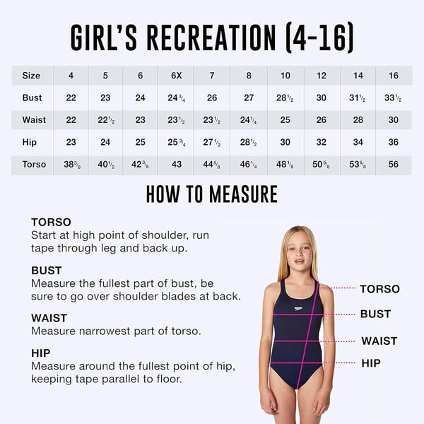 Speedo Girls Swimsuit One Piece Thick Strap Racer Back PrintedCapri Breeze Splice